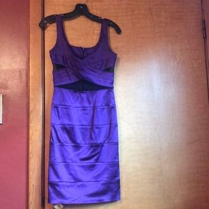 Bebe purple dress